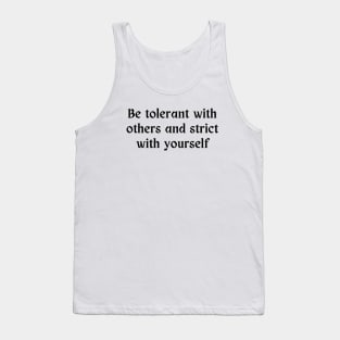 Stoicism Qoute Tank Top